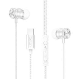 Дротові навушники XO EP80 (Type-C) White