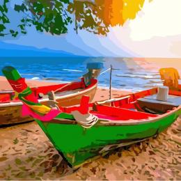 Картина за номерами Art Craft 40х40 см 10515-AC На узбережжі Таїланду