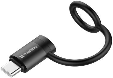 Перехідник ColorWay USB-C (тато)  -  Lightning (мама) (CW-AD-CL2)