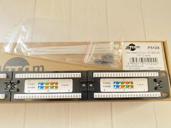 Патч-панель Atcom P5124 24хRJ-45 19 1U 24 порти CAT5е UTP