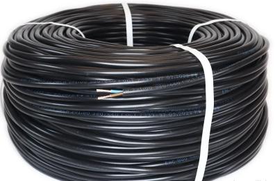 Силовий кабель Укрпром 43334 Black ПВС 2х1.5 100 м