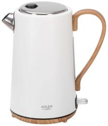 Електрочайник Adler AD 1352 White