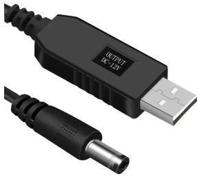 Кабель живлення для роутера Infinity USB-DC 12V 5м