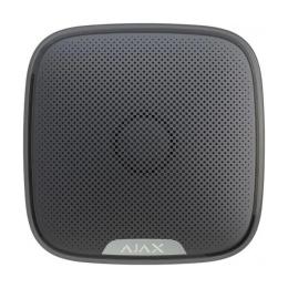 Сирена Ajax StreetSiren Jeweller Black бездротова, зовнішня (113 дБ, IP54, 3V CR123A)