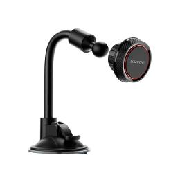 Тримач в авто Borofone Journey series in-car phone holder, carbon fiber pattern durable Black (BH18)