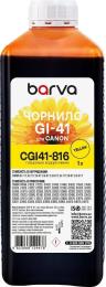 Чорнило для принтера BARVA Canon GI-41 1L Yellow (CGI41-816)