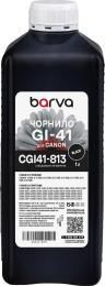 Чорнило для принтера BARVA Canon GI-41 1L Black Pigment (CGI41-813)