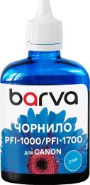 Чорнило для принтера BARVA Canon PFI-1000/PFI-1700 100 мл Cyan Pigment (C1700-975)