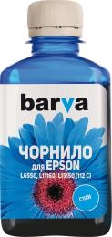 Чорнило для принтера BARVA Epson 112 180 мл Cyan (E112-822)