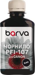 Чорнило для принтера BARVA Canon PFI-102/107 180 мл Black (C107-884)