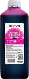 Чорнило для принтера BARVA Canon PFI-102/107 1L Magenta (C107-891)