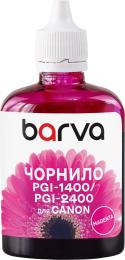 Чорнило для принтера BARVA Canon PGI-1400/PGI-2400 100 мл Magenta Pigment (C1400-926)