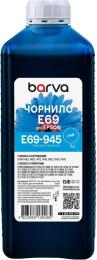 Чорнило для принтера BARVA Epson T69 1L Cyan Pigment (E69-945)