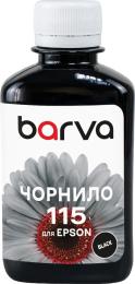 Чорнило для принтера BARVA Epson 115 180 мл Black Pigment (E115-871)