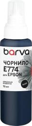 Чорнило для принтера BARVA Epson 774 70 мл Black Pigment (E774-406e)