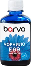 Чорнило для принтера BARVA Epson E69 180мл Cyan (E69-766)