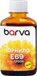Чорнило для принтера BARVA Epson E69 180мл Yellow (E69-768)