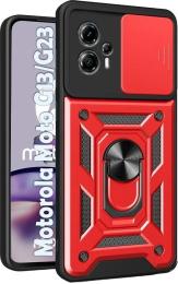 Чохол-накладка BeCover Military для Motorola Moto G13/G23 Red (709100)