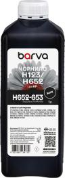 Чорнило для принтера BARVA HP 652/46/123 1L Black Pigment (H652-653)