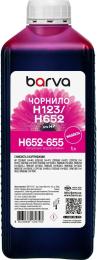 Чорнило для принтера BARVA HP 652/46/123 1L Magenta (H652-655)