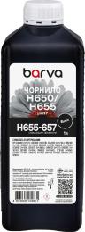Чорнило для принтера BARVA HP 655/650 1L Black Pigment (H655-657)