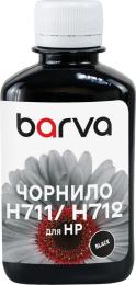 Чорнило для принтера BARVA HP 711/712 180ml Black Pigment (H711-857)