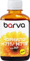 Чорнило для принтера BARVA HP 711/712 180ml Yellow (H711-860)