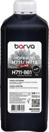 Чорнило для принтера BARVA HP 711/712 1L Black Pigment (H711-861)