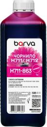 Чорнило для принтера BARVA HP 711/712 1L Magenta (H711-863)