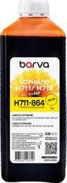 Чорнило для принтера BARVA HP 711/712 1L Yellow (H711-864)