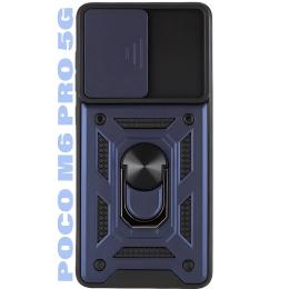 Чохол-накладка BeCover Military для Poco M6 Pro 5G Blue (710938)