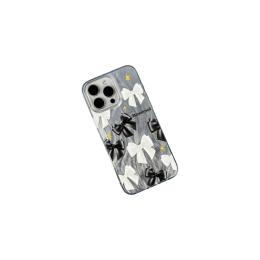 Чохол-накладка Infinity Print Case для Apple iPhone 13 Pro Silver Бантик