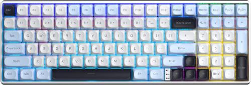 Клавіатура Aula S100 Pro KRGD Brown switch White Black (6948391205755) EN/UA