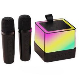 Акустика портативна Infinity K18 Bluetooth Black + 2 мікрофони