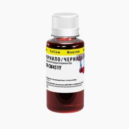 Чорнило для принтера ColorWay CLI-451 100мл Yellow (CW451Y)