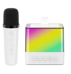 Акустика портативна Infinity K18 Bluetooth White + 1 мікрофон