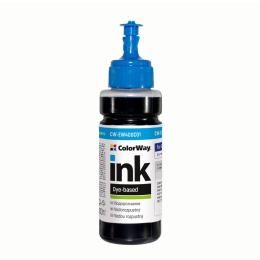 Чорнило для принтера ColorWay Epson SC 67/87/79 CX3xxx-6xxx 100 мл Cyan (EW400C)