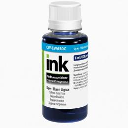 Чорнило для принтера ColorWay Epson SP R270/290 RX500 TX650 100 мл Cyan (EW650C)