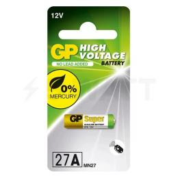 Батарейка GP Alkaline 12.0V, A27 1 шт (27A-U1) (блістер)