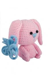 Набір для рукоділля УМНЯШКА BK-001 Вязання гачком Зайчик