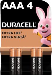 Батарейка Duracell AAA LR03 MN2400 1x4шт