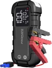 Пускозарядний пристрій Promate SparkTank-20 20000 mAh Black 1000A/2000A Jump Starter DC USB-C 2xUSB-A (sparktank-20)