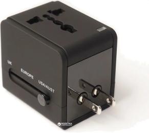 Мережевий перехідник PowerPlant DV00DV5067 універсальний з USB