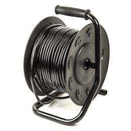 Мережевий фільтр PowerPlant JY-2000/40 PPRA08M400S4 котушка 40 м, 2x1.0мм2, 8А, 4 розетки