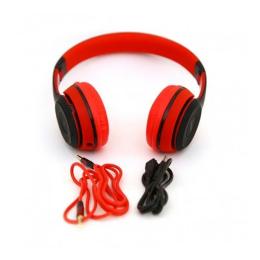 Накладні навушники Havit HV-H2575BT Black Red з мікрофоном, Bluetooth