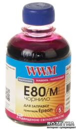 Чорнило для принтера WWM E80 Epson L800 200 мл Magenta (E80/M)