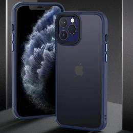 Чохол-накладка EpiK Metal Buttons для iPhone 12/12 Pro Blue