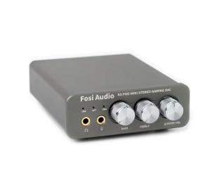 Підсилювач звуку Fosi Audio SPDIF/Coaxial на RCA/3.5 K5 Pro Black