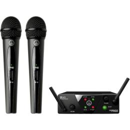 Мікрофонна радиосистема AKG WMS40 Mini Dual Vocal Set Band-US25-B/D Black (3350X00060)