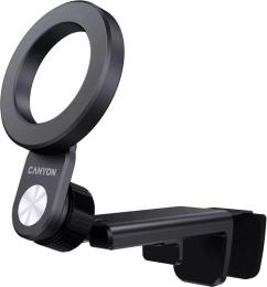 Тримач в авто Canyon Magnetic travel holder OnGrip 11 clip mount Black
